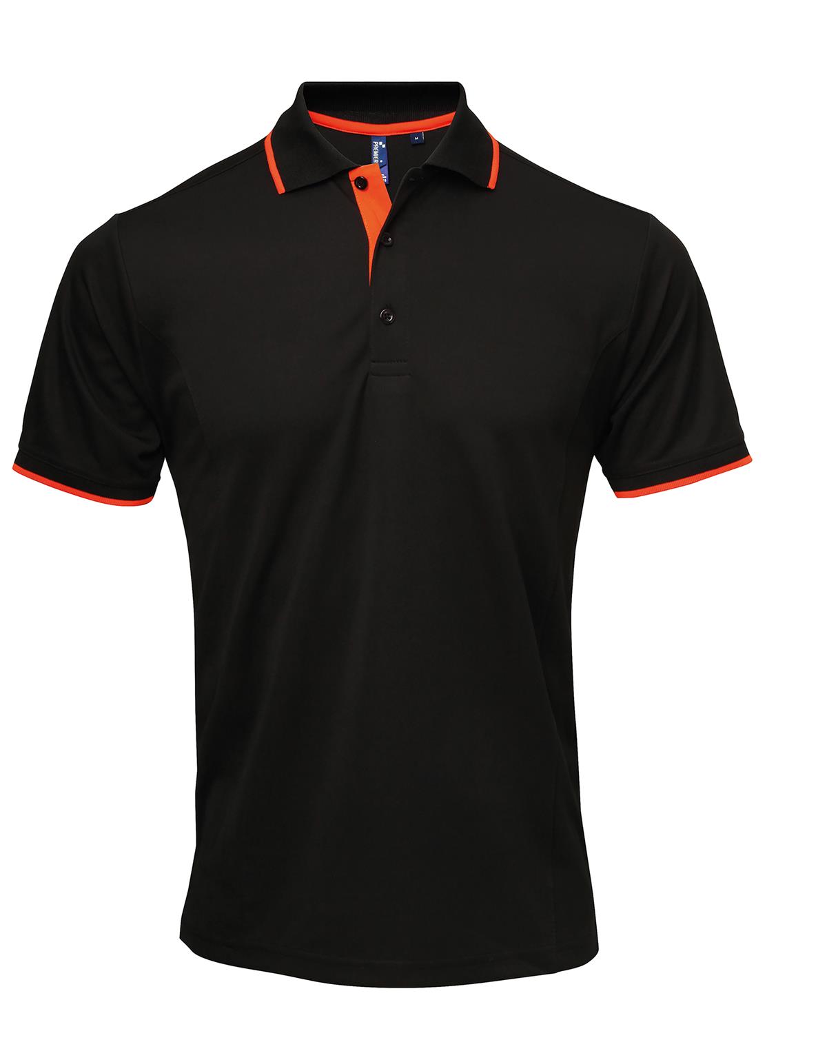 zwart-oranje