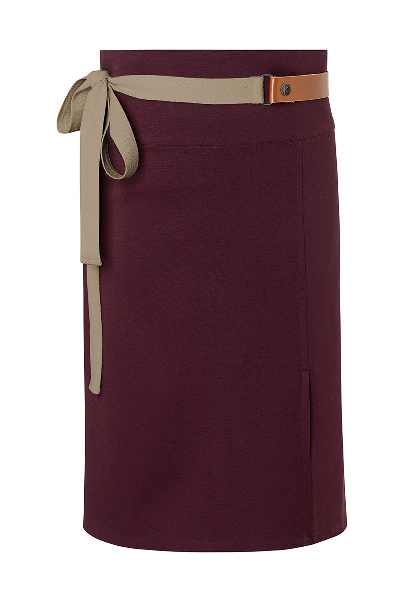 Karlowsky Waist Apron Green-Generation in aubergine