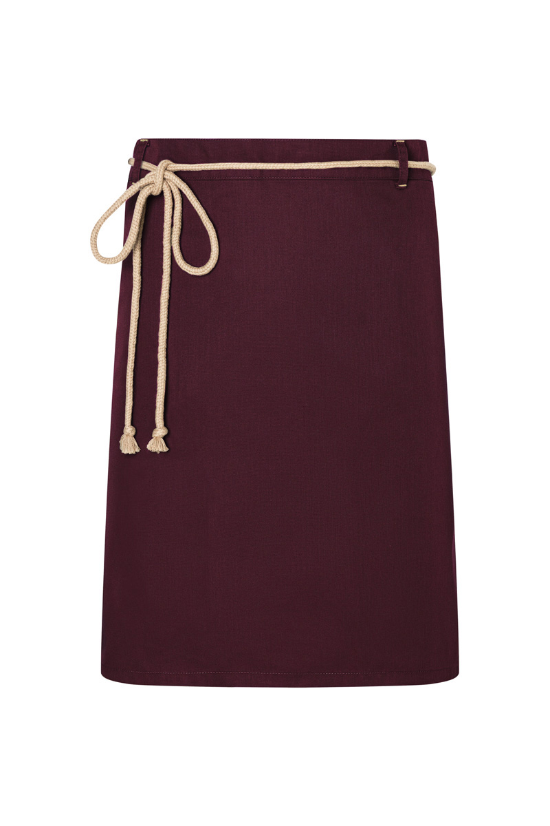 Karlowsky Waist Apron New-Nature in aubergine