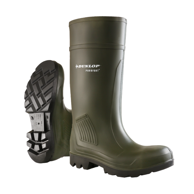 Dunlop Werklaars Purofort Professional S5 donkergroen