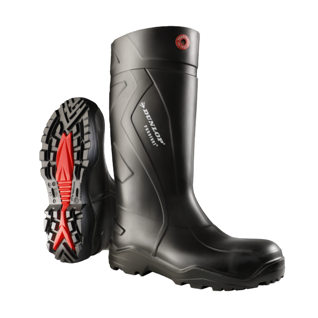 Dunlop Werklaars Purofort+ S5 zwart