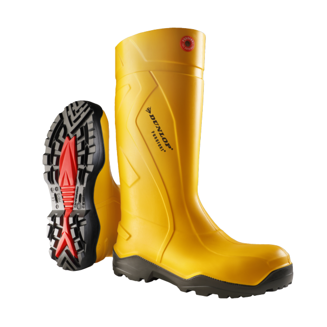 Dunlop Werklaars Purofort+ S5 geel