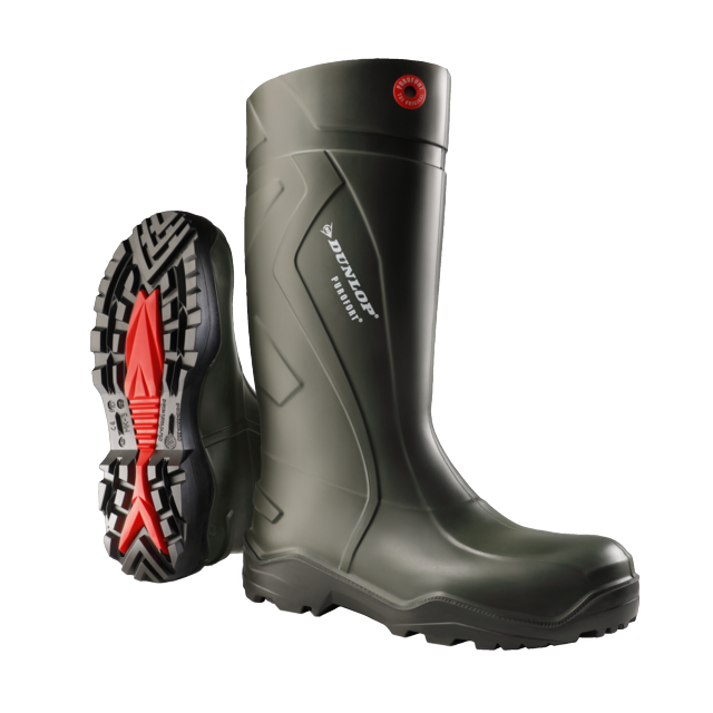 Dunlop Werklaars Purofort+ S5 donkergroen