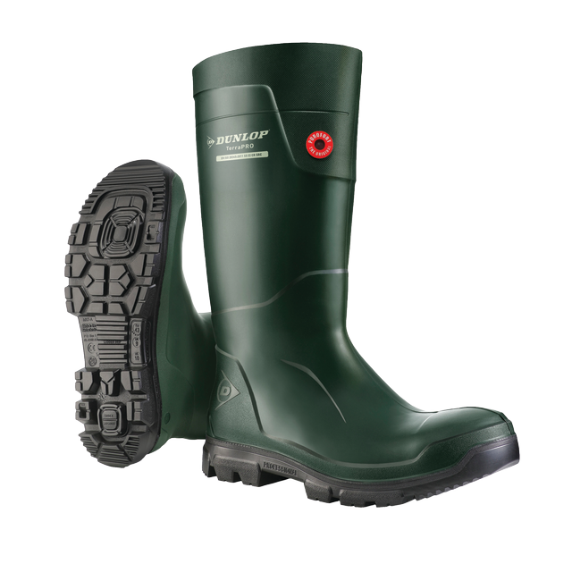 Dunlop Werklaars Purofort TerraPRO S5 groen