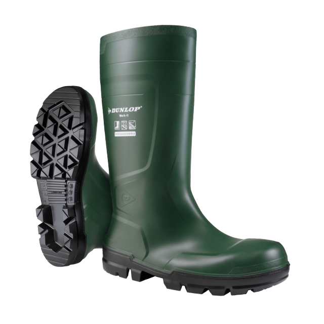 Dunlop Werklaars Work-It S5 groen