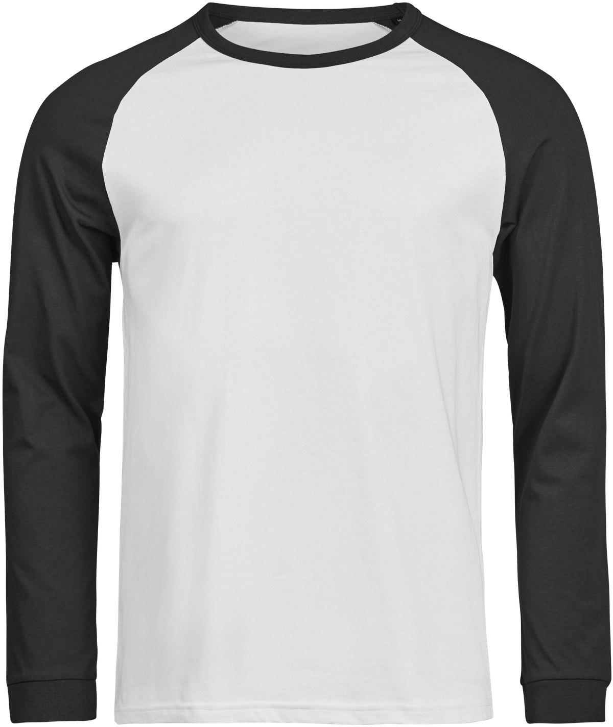 Tee Jays Urban Baseball Tee – White / Black