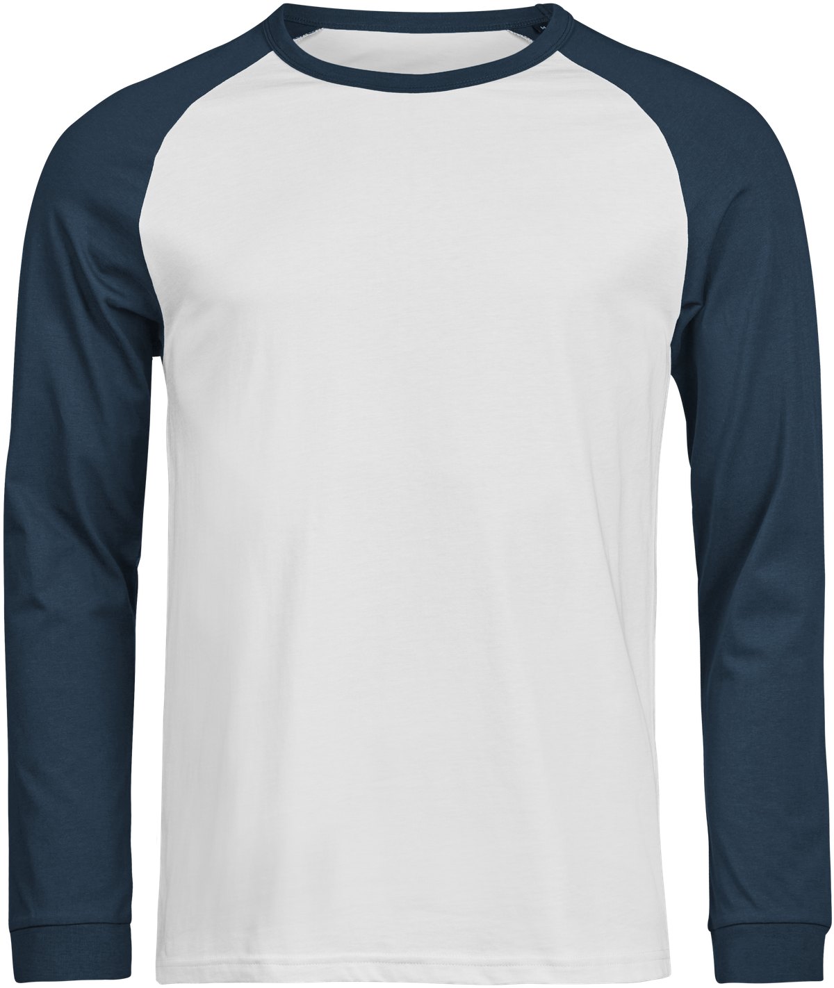 Tee Jays Urban Baseball Tee – White / Ink