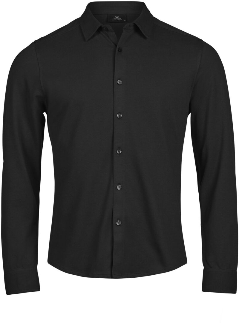 Tee Jays Luxury Stretch Shirt – Black