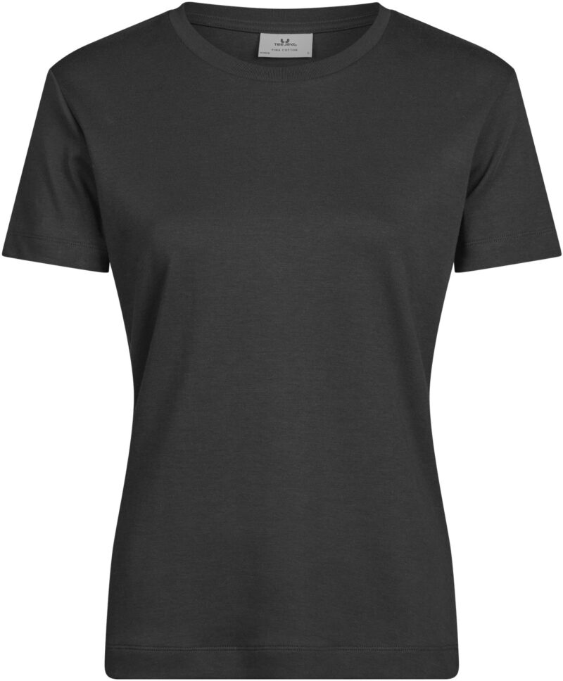 Tee Jays Women's Pima Cotton Tee – Black