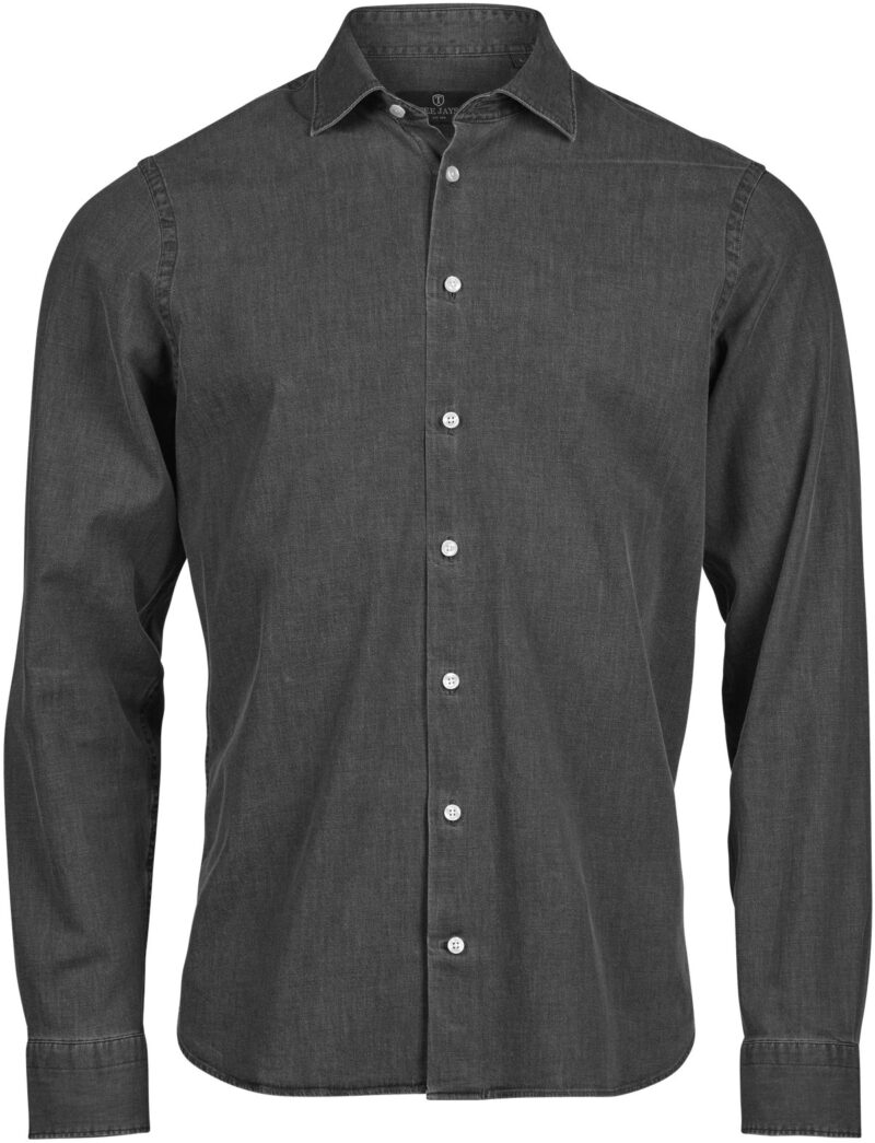 Tee Jays Denim Shirt – Black Denim
