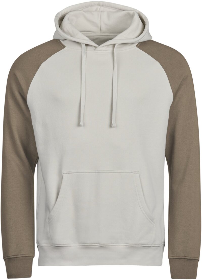 Tee Jays Urban Two-tone Hooded Sweatshirt – Cement / Clay