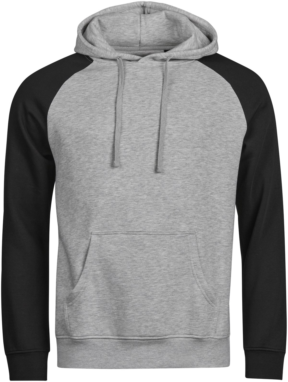 Tee Jays Urban Two-tone Hooded Sweatshirt – Heather / Black