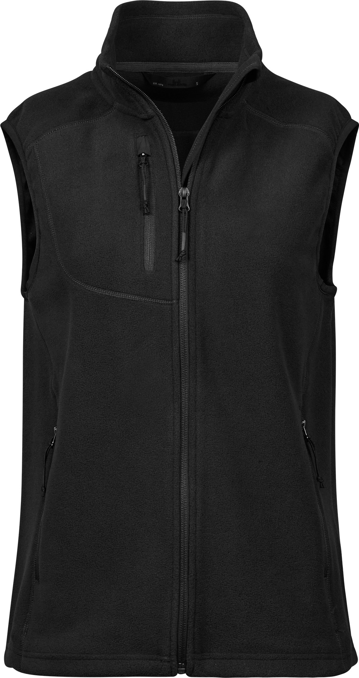 Tee Jays Women's Trail Fleece Bodywarmer – Black
